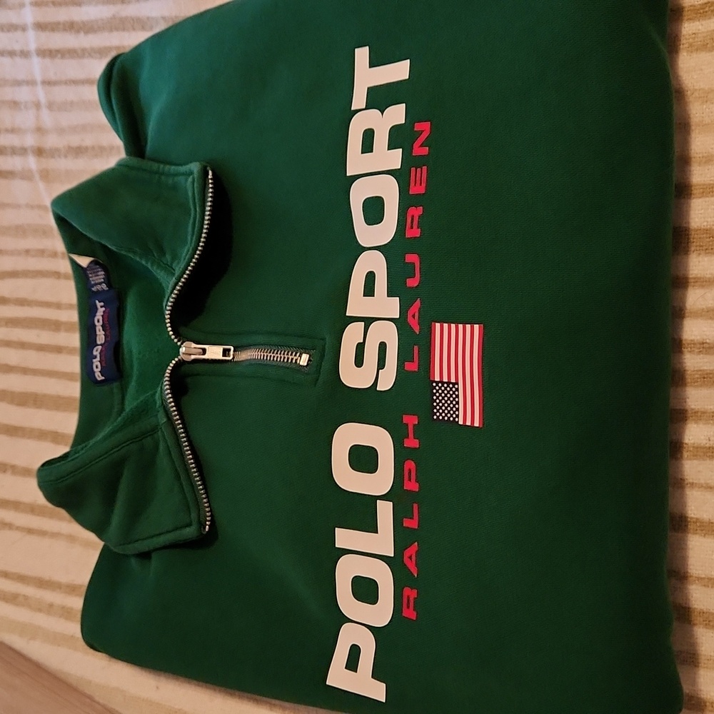 Polo Sport Ralph Lauren Quarter Zip Sweatshirt Like Brand New XL